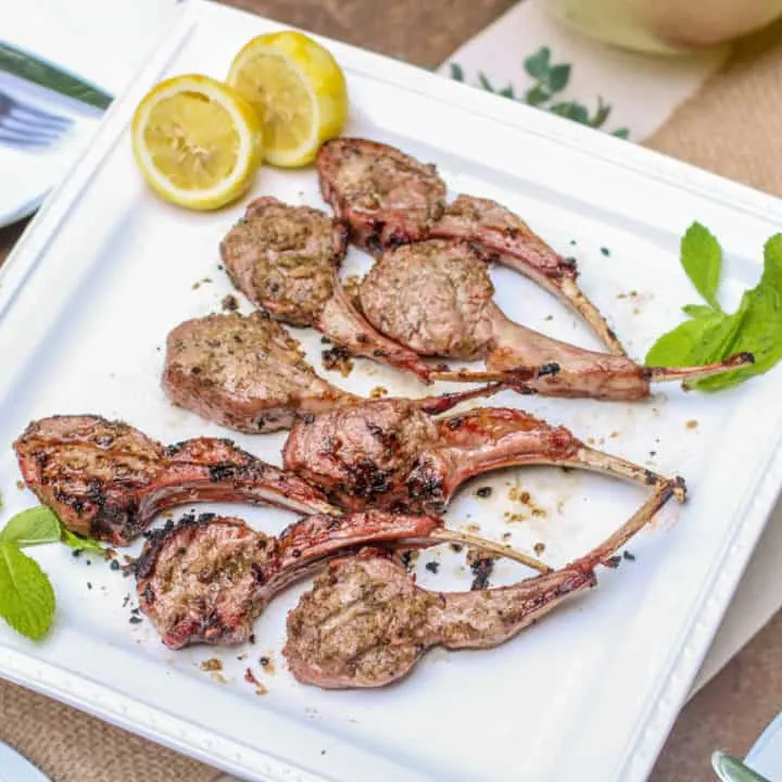 Impress your guests at your next get together with these Mint Marinated Aussie Lamb Chops!