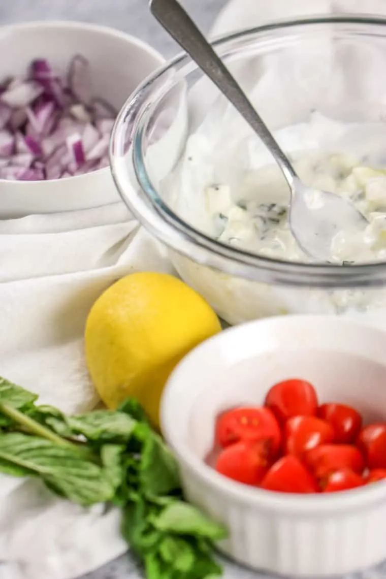 These Aussie Ground Lamb Kofta Bowls are so easy to make and full of flavor!