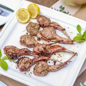 Impress your guests at your next get together with these Mint Marinated Aussie Lamb Chops!