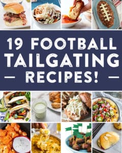 Try out these 19 tailgating recipes for your next game day!