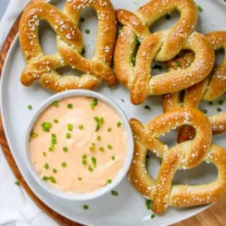 This Beer Cheese Dip is so quick and easy to make and only takes 3 ingredients!