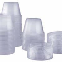 Plastic Disposable Portion Cups With Lids