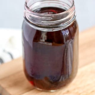 This Hibiscus Infused Vodka only takes two ingredients to make something you won't find anywhere else!