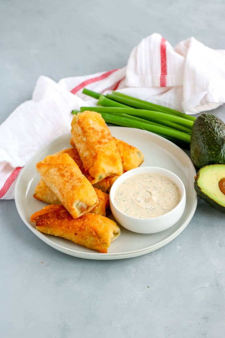 Avocado, Bacon, Mac and Cheese Egg Rolls The Culinary Compass