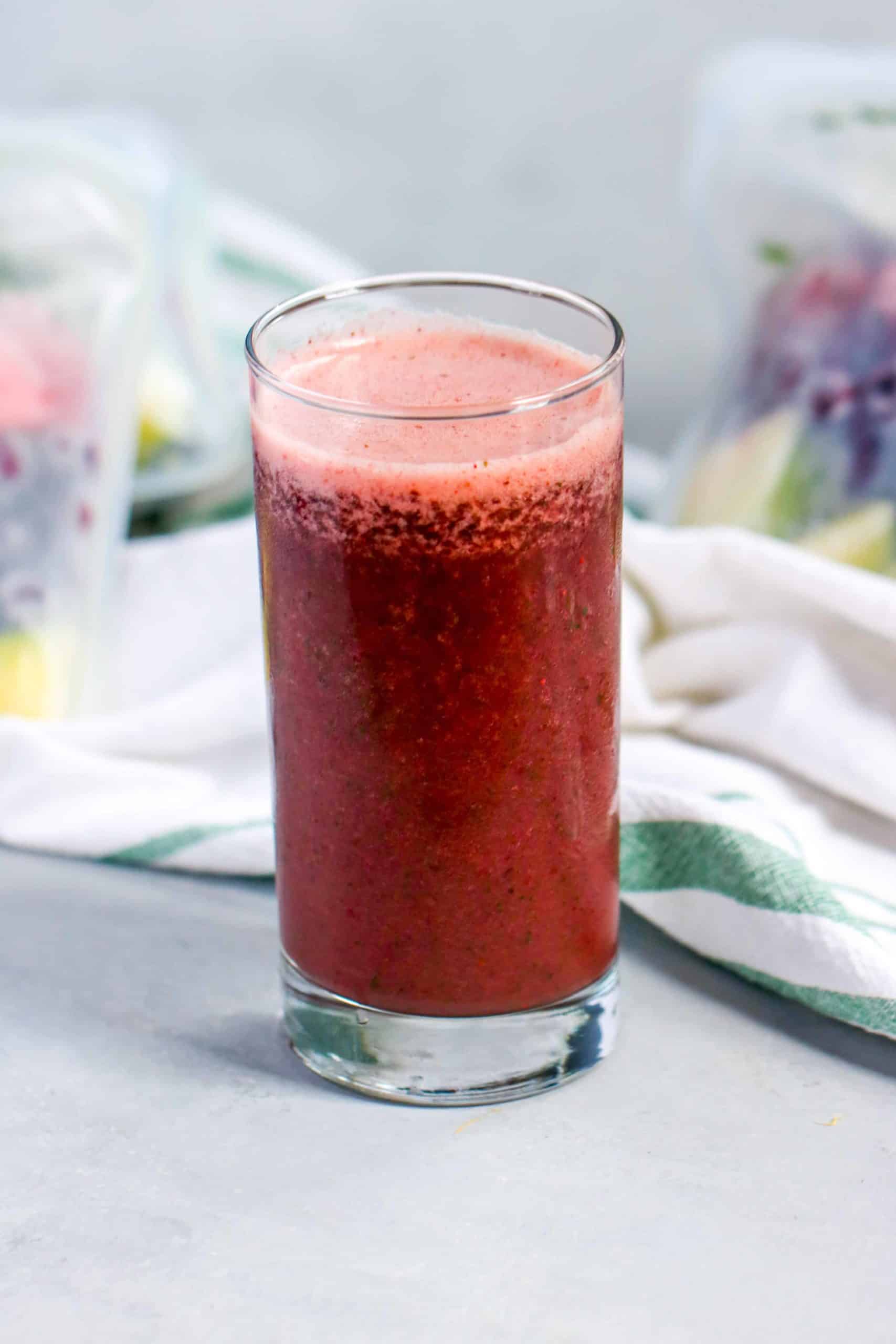 Spinach Berry Smoothie The Culinary Compass