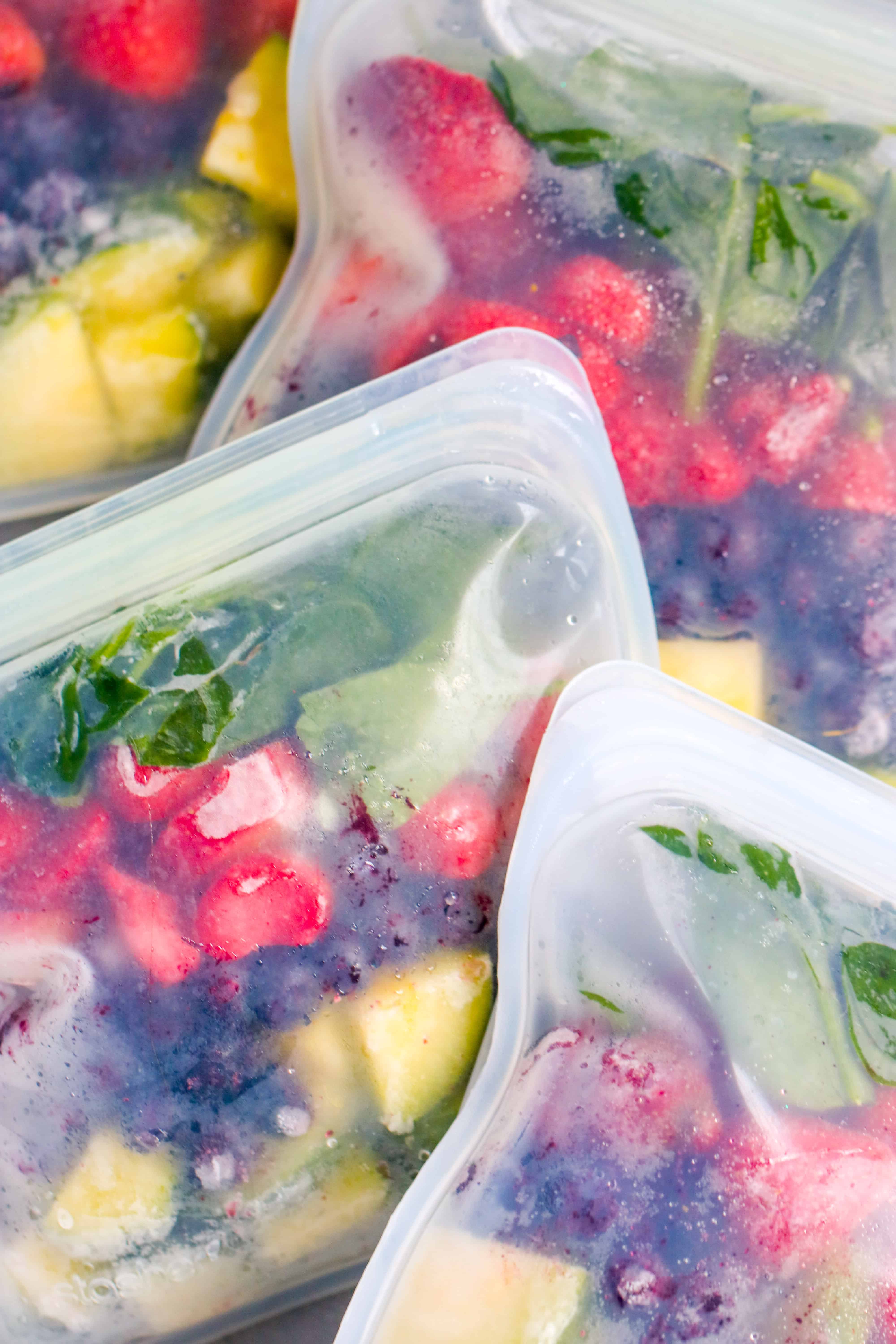 can you taste spinach in smoothies 4 Berry Spinach Smoothie
