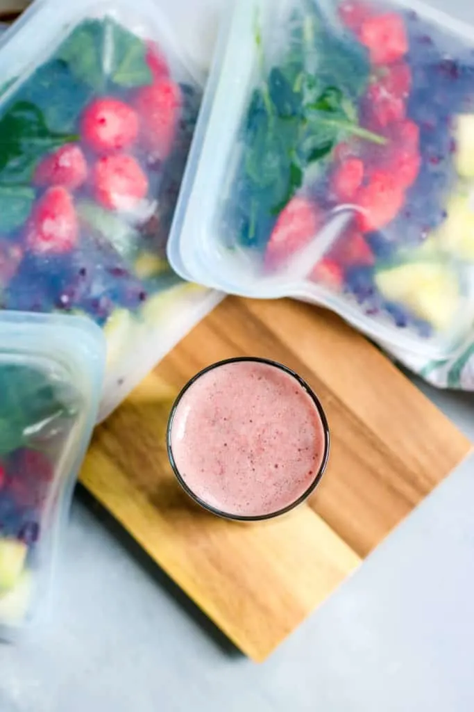 Berry Spinach Smoothie