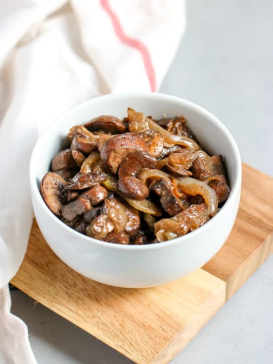 Caramelized Onions and Mushrooms