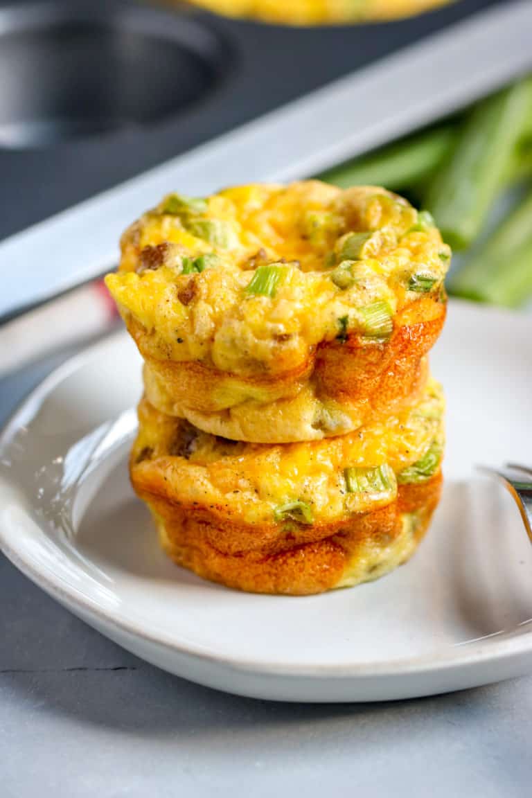 Sausage, Egg and Cheese Muffins - The Culinary Compass