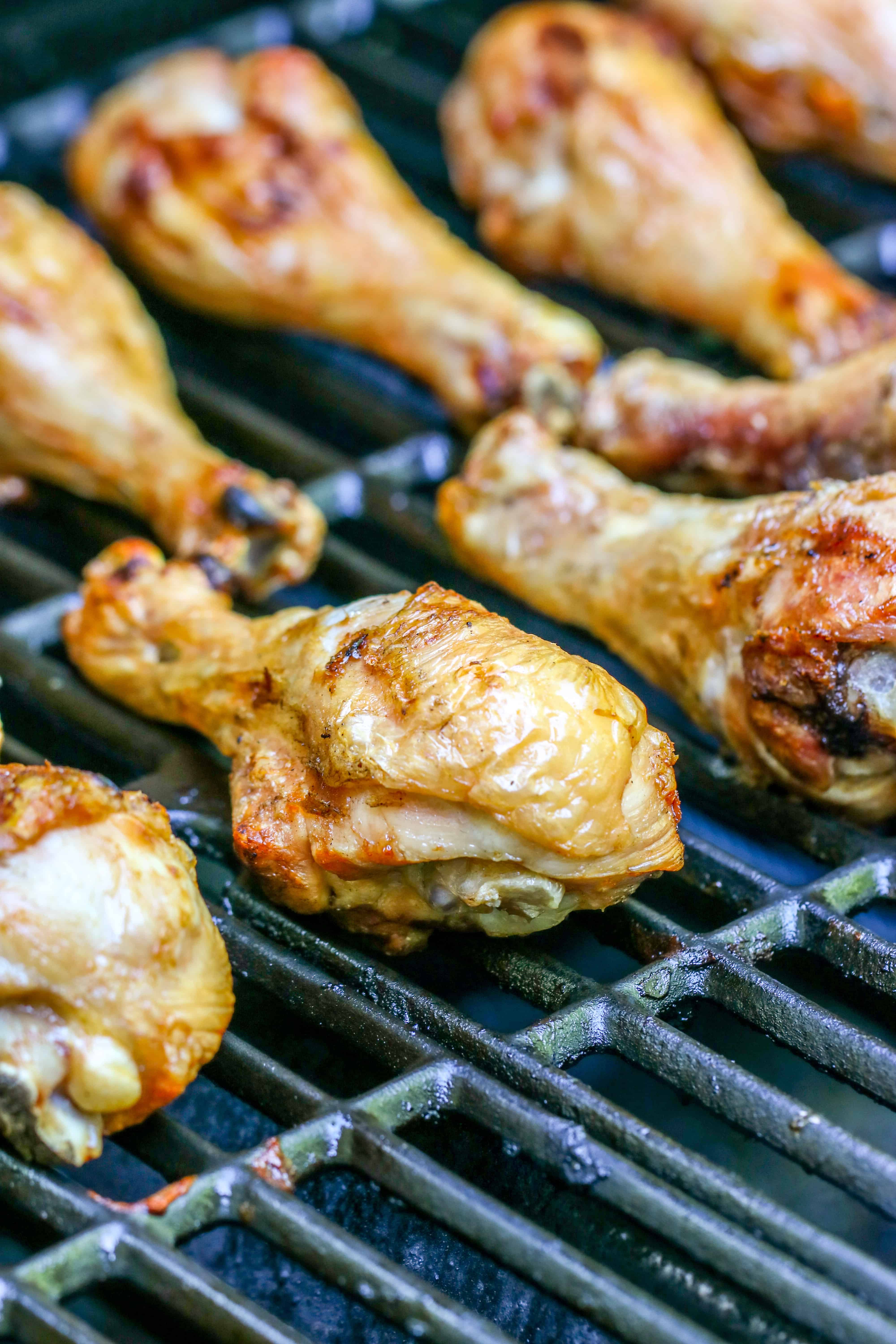 Grilled Chicken Drumsticks - The Culinary Compass 3 Grilled Chicken Drumsticks