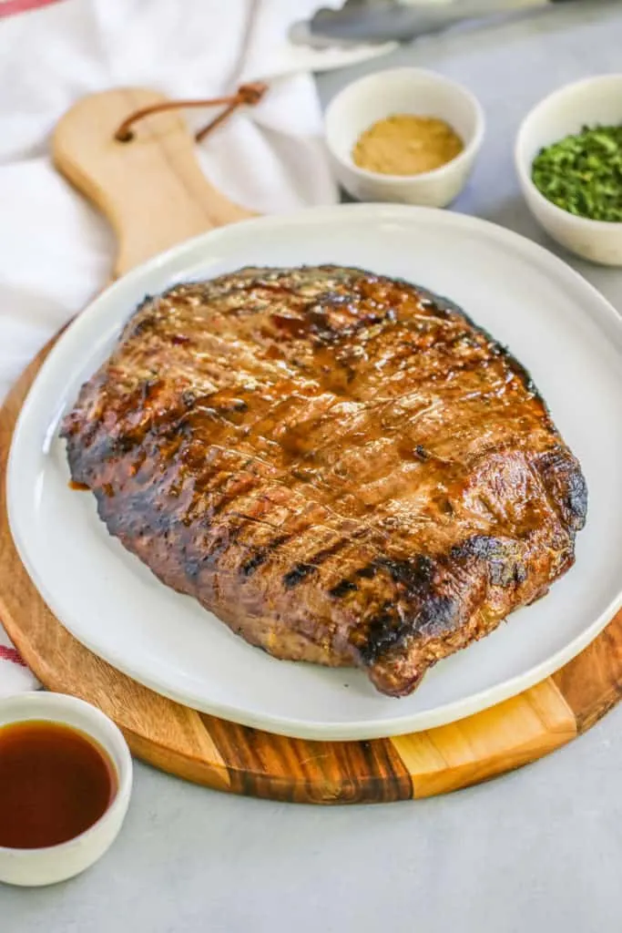 Have you ever wondered how to grill flank steak? This Grilled Flank Steak is so easy and will be a family favorite for years to come.