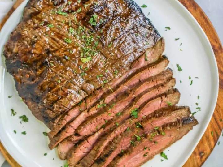 Have you ever wondered how to grill flank steak? This Grilled Flank Steak is so easy and will be a family favorite for years to come.