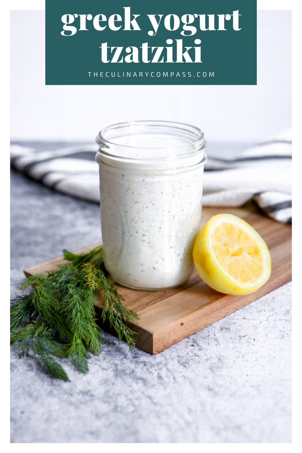 Greek Yogurt Tzatziki The Culinary Compass