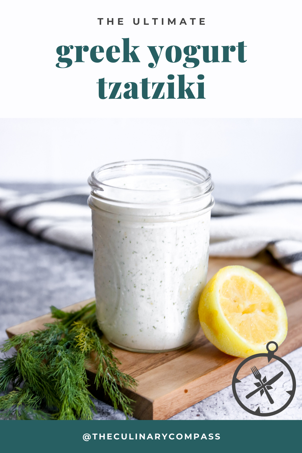 Greek Yogurt Tzatziki The Culinary Compass