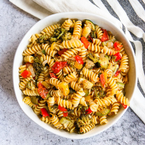 Roasted Vegetable Pasta - The Culinary Compass