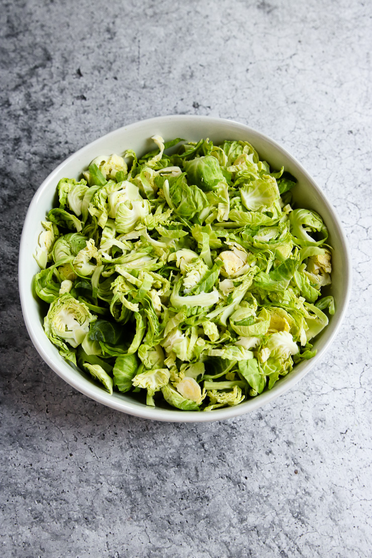 How to Shave Brussels Sprouts