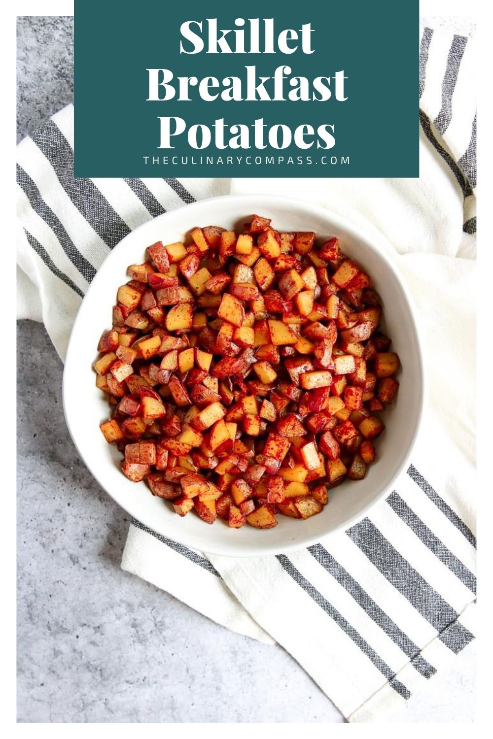 Skillet Breakfast Potatoes Recipe The Culinary Compass