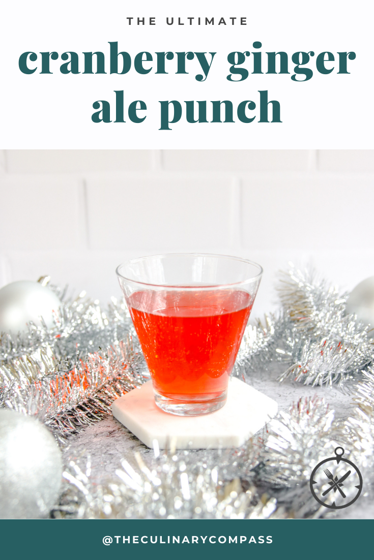 Cranberry Ginger Ale Punch The Culinary Compass