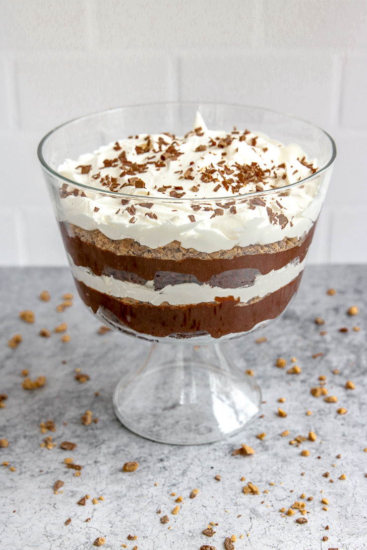 Heath Bar Trifle The Culinary Compass