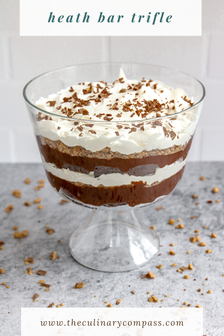 Heath Bar Trifle The Culinary Compass