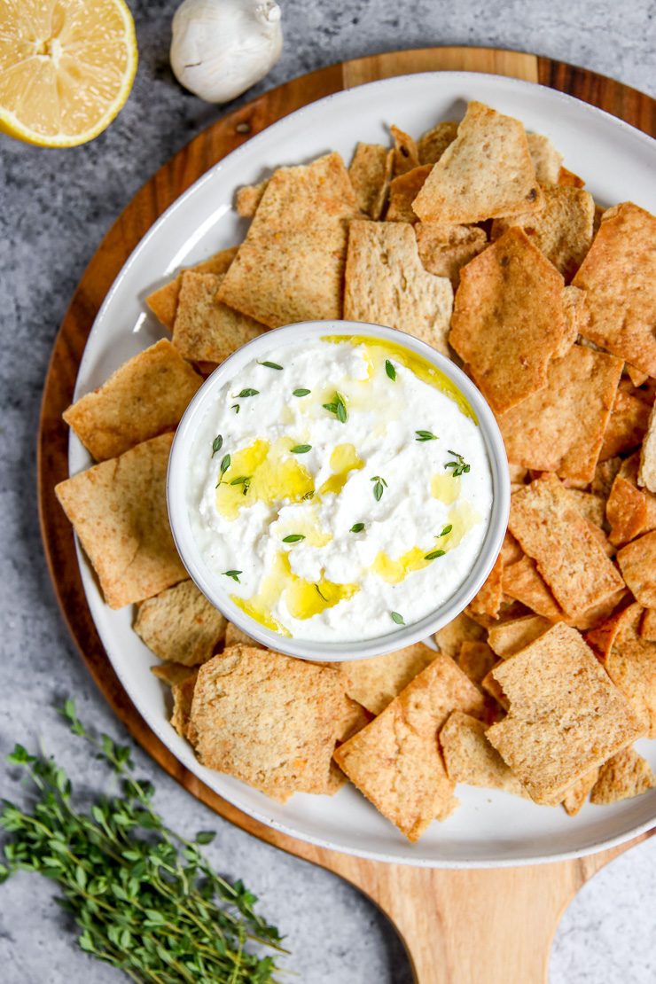 Whipped Feta Dip - The Culinary Compass