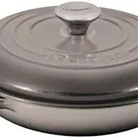 Le Creuset Enameled Cast Iron Signature Braiser, 1.5 qt., Oyster