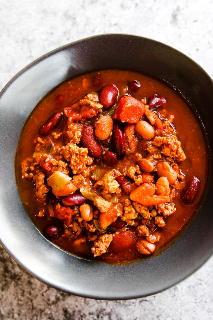 Instant Pot Ground Turkey Chili - The Culinary Compass