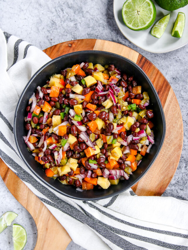 Mango Black Bean Salsa Story