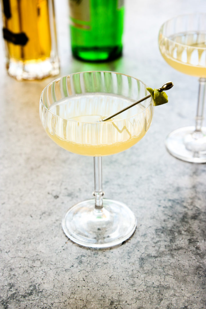 Elderflower Gimlet The Culinary Compass