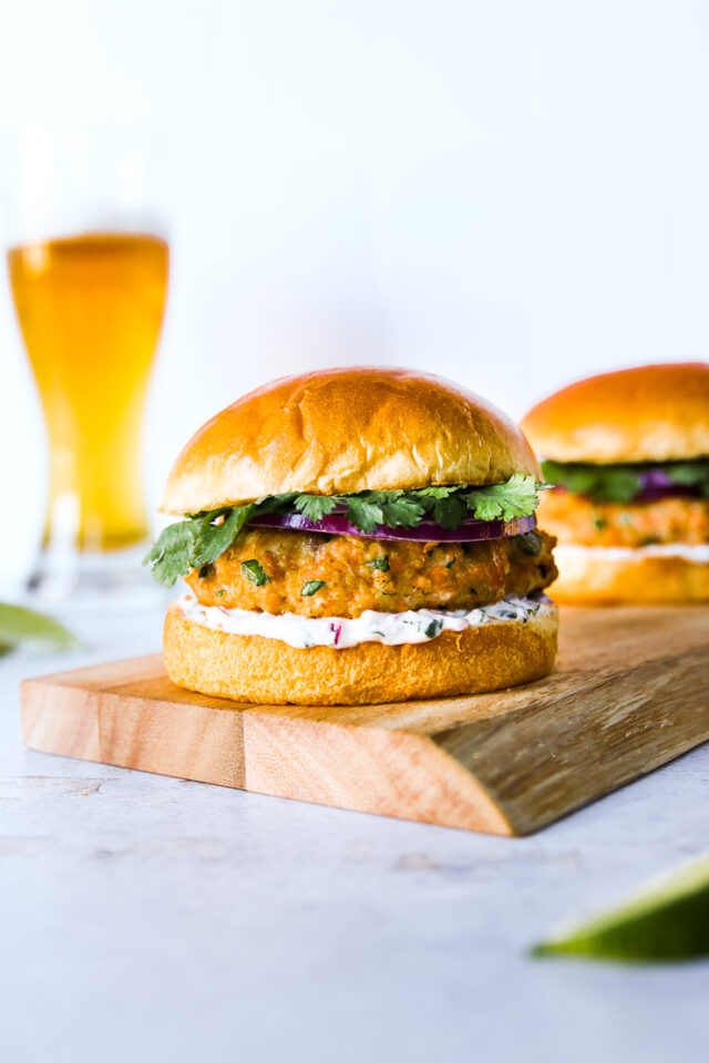 Grilled Salmon Burgers The Culinary Compass