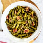 Green Bean and Bacon Casserole - The Culinary Compass