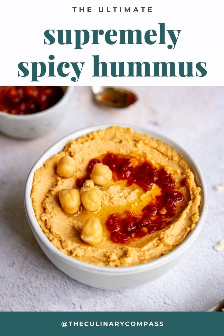 Supremely Spicy Hummus - The Culinary Compass