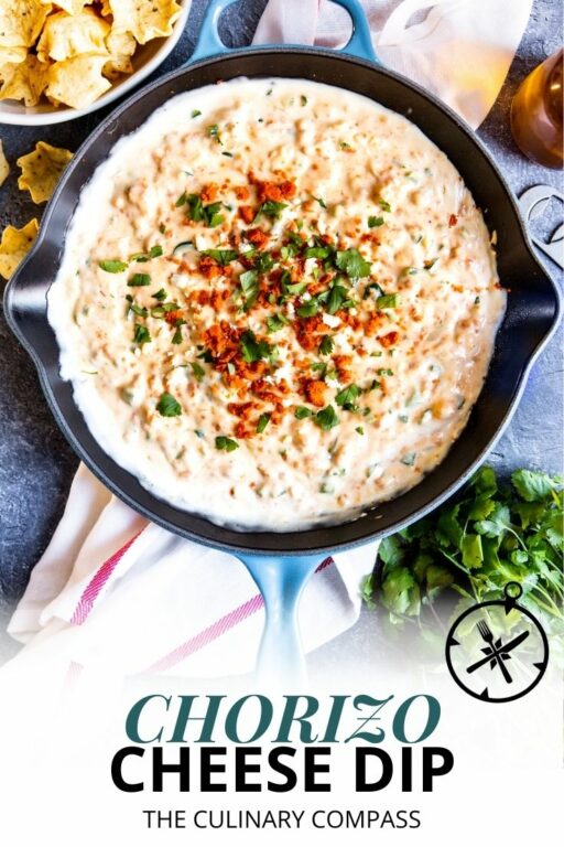 Chorizo Cheese Dip The Culinary Compass
