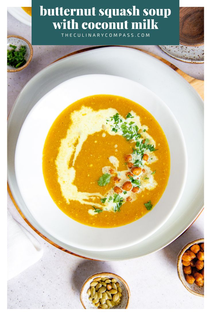 Butternut Squash Soup with Coconut Milk The Culinary Compass