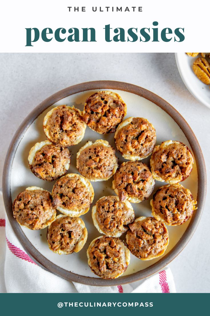Pecan Tassies The Culinary Compass
