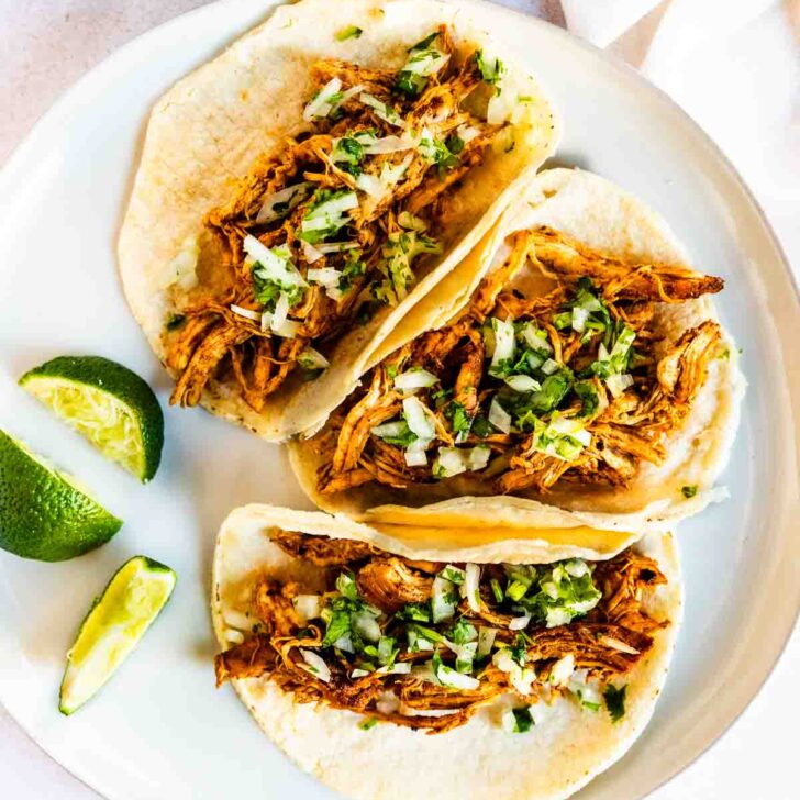 Ancho Chicken Tacos